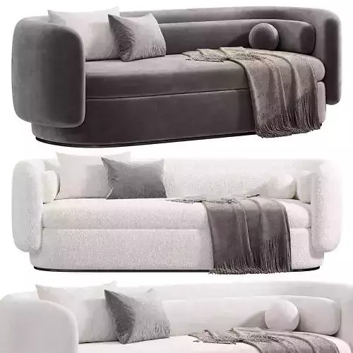 Group three seat sofa formal by Philippe Malouin