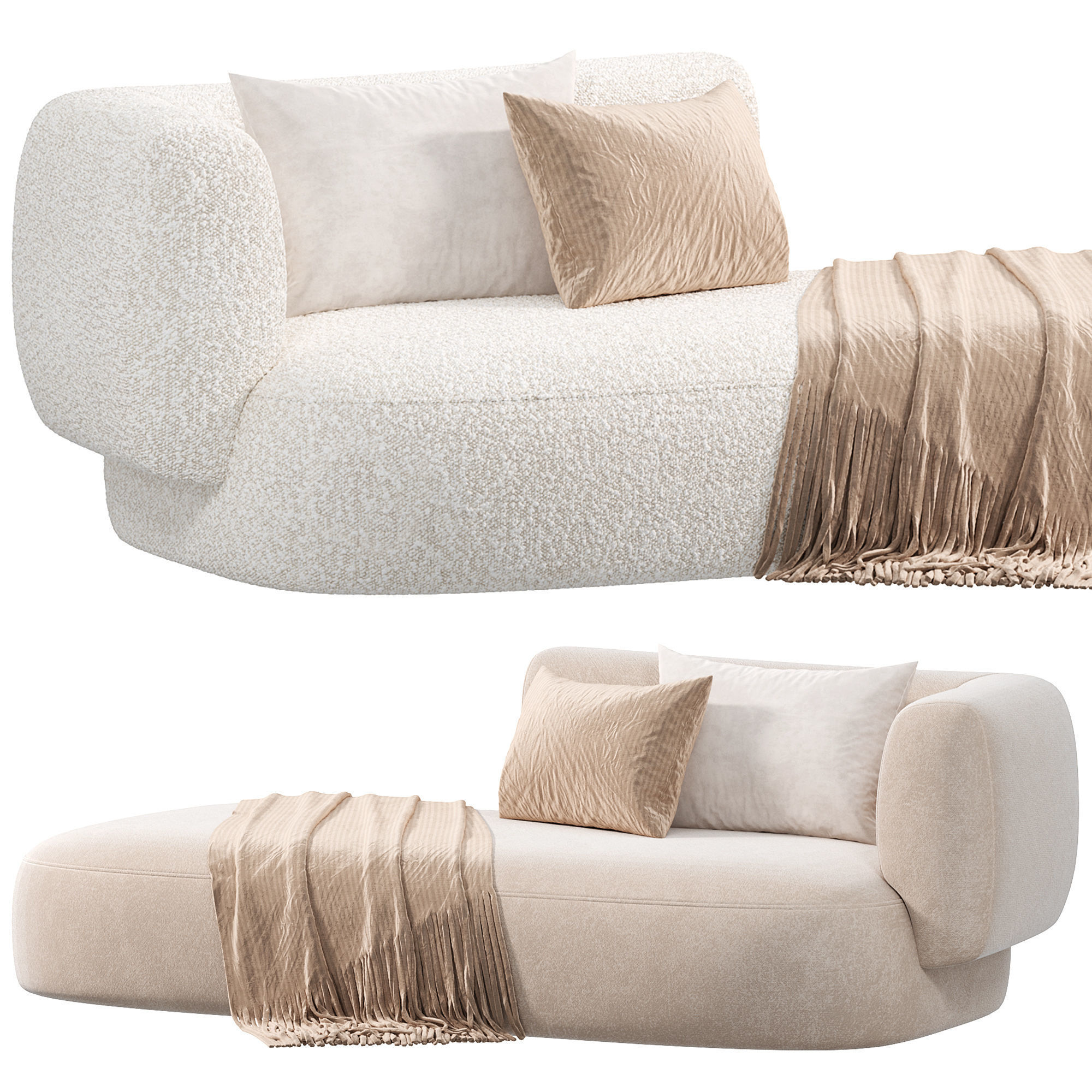 Hug Sofa by Collectorgroup 2 3D model_1