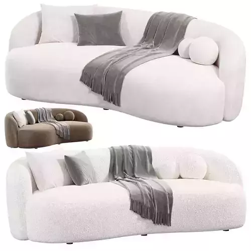 Ivern Curved Sofa by atmacha