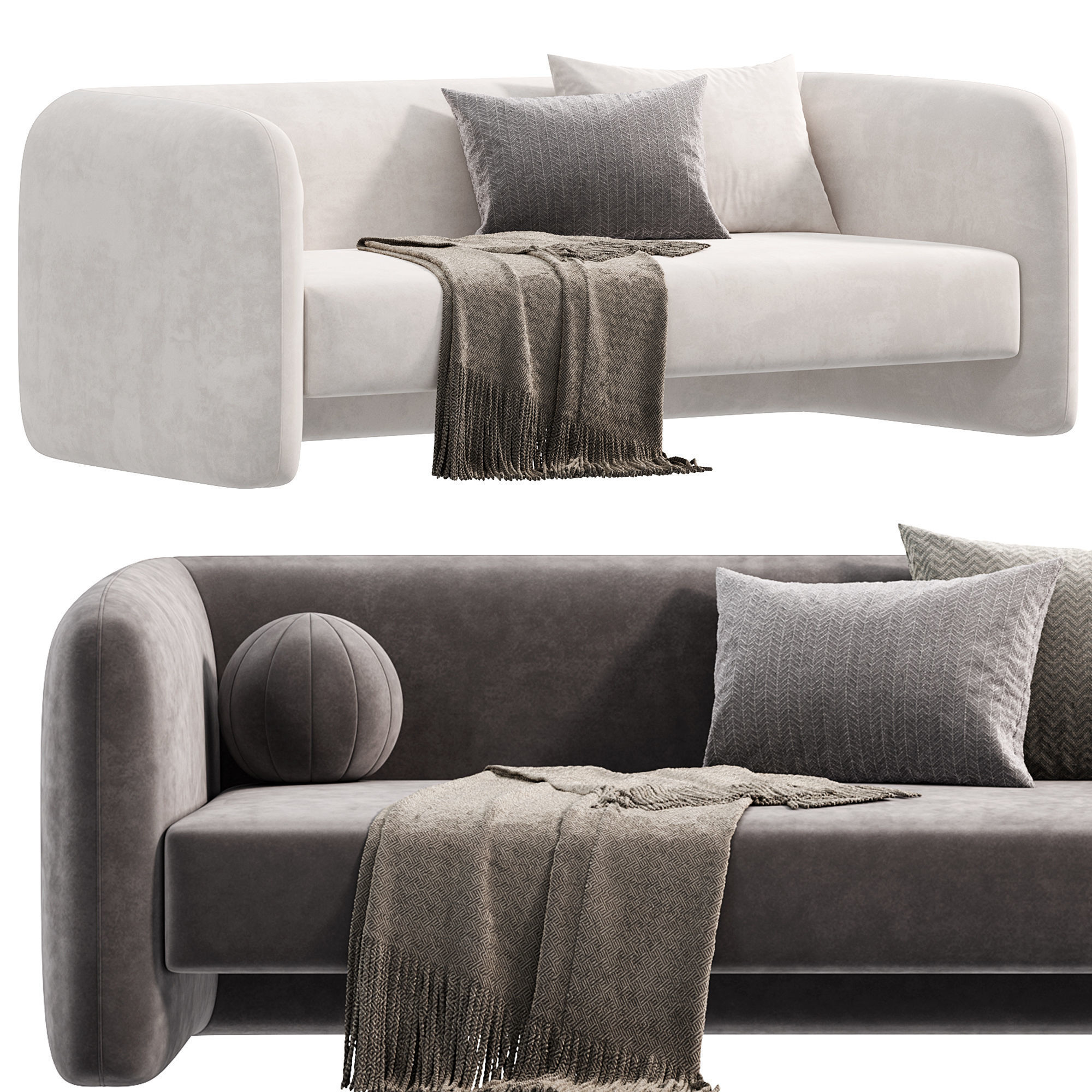 JACOB SOFA by Collectorgroup 3D model_1