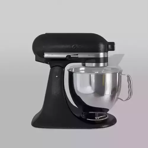 Artisan Stand Mixer Lava Low-poly 3D model