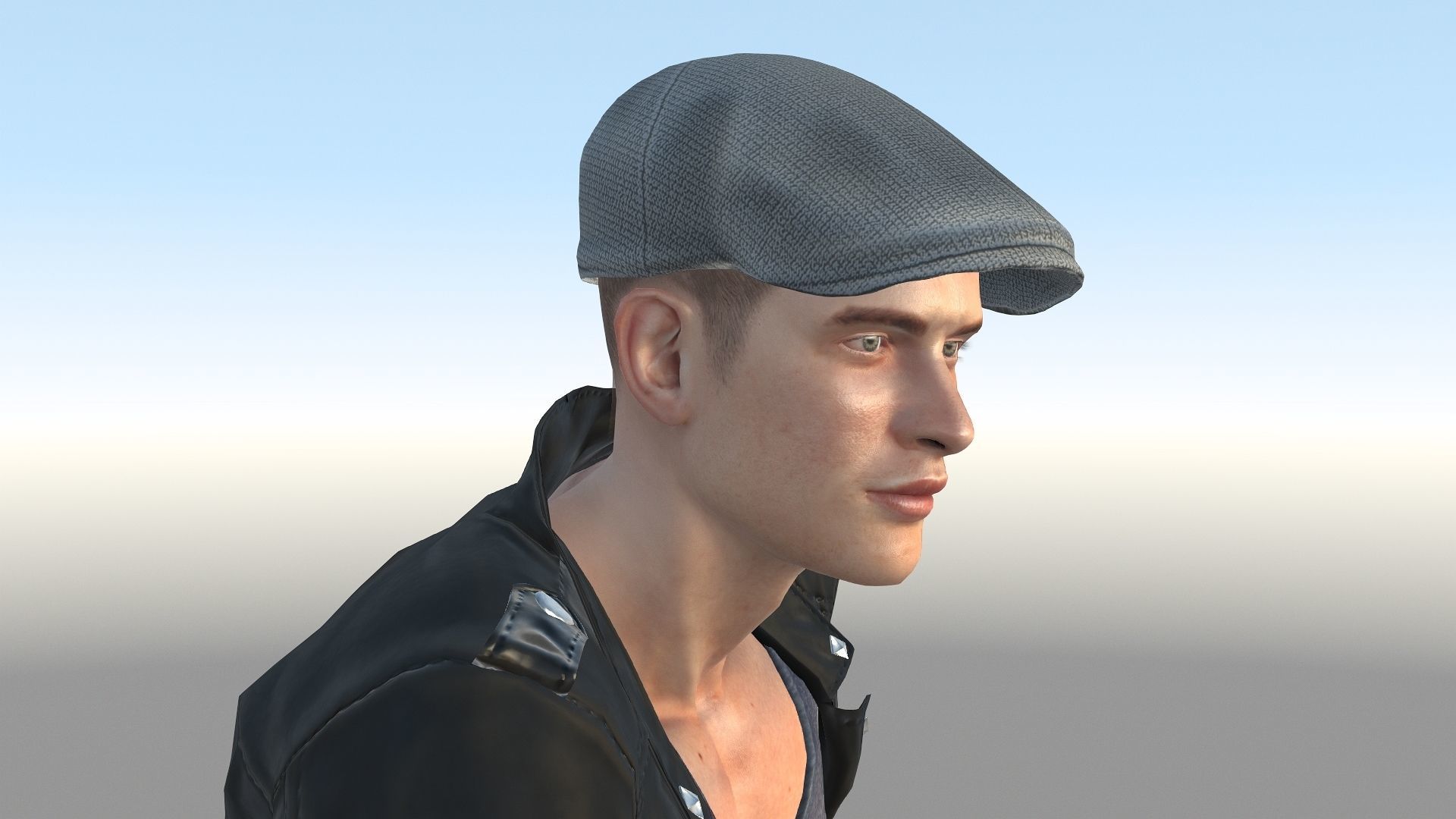 Chris Roald Low-poly 3D model_7