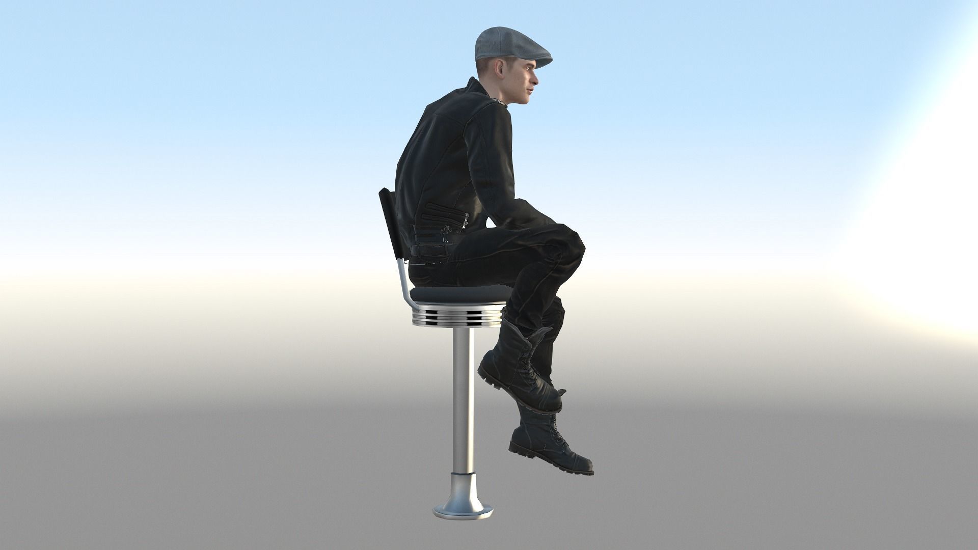 Chris Roald Low-poly 3D model_2