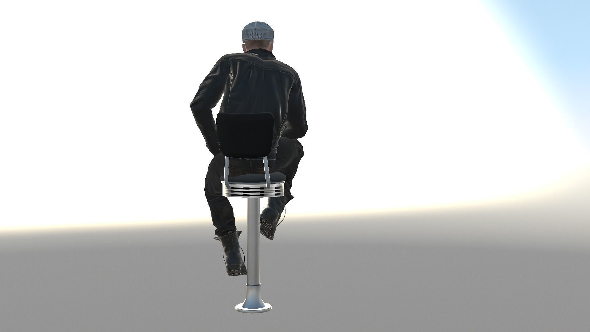 Chris Roald Low-poly 3D model_3