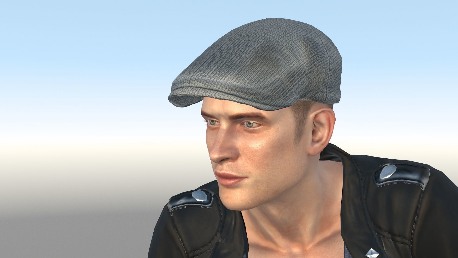 Chris Roald Low-poly 3D model_19