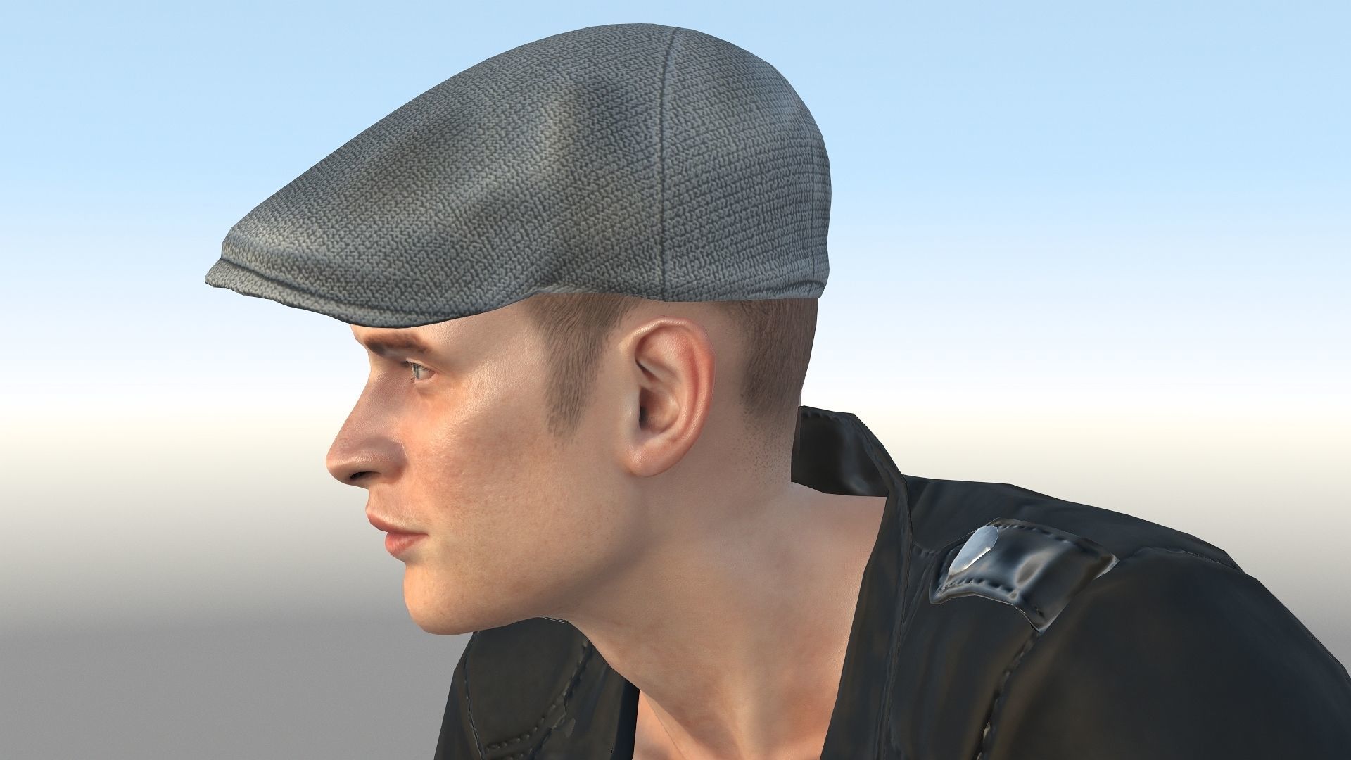 Chris Roald Low-poly 3D model_17