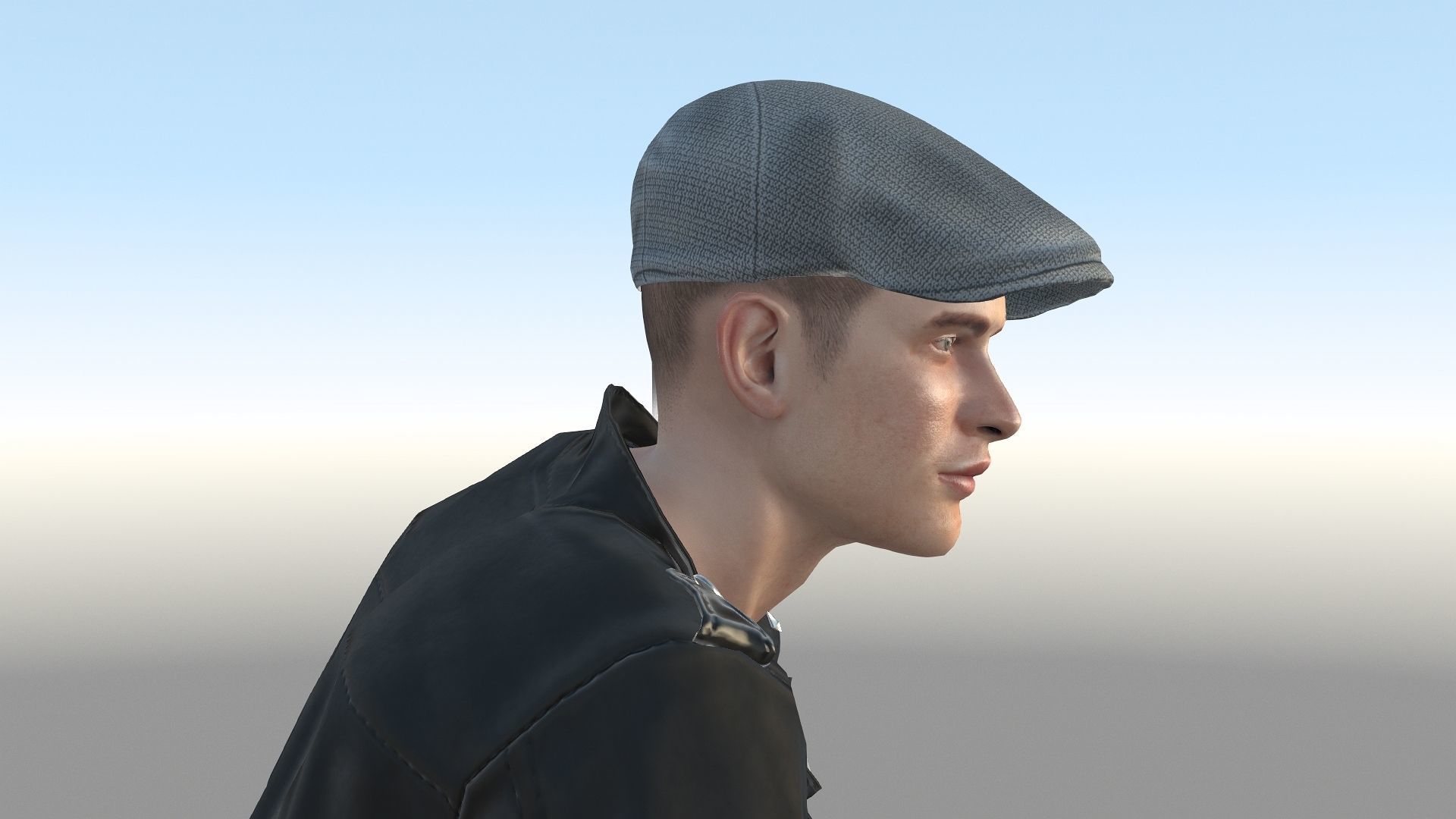 Chris Roald Low-poly 3D model_8