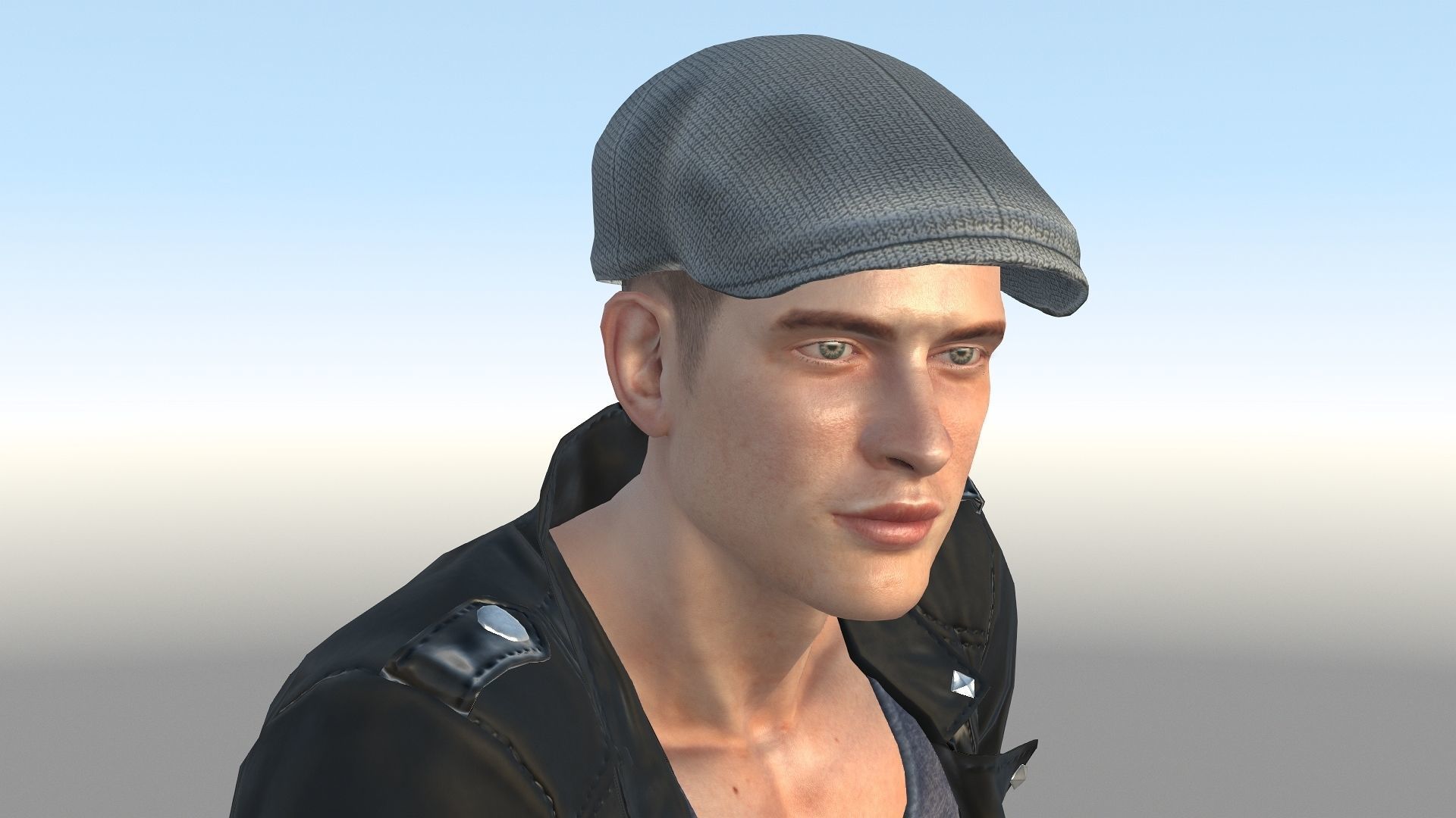 Chris Roald Low-poly 3D model_6