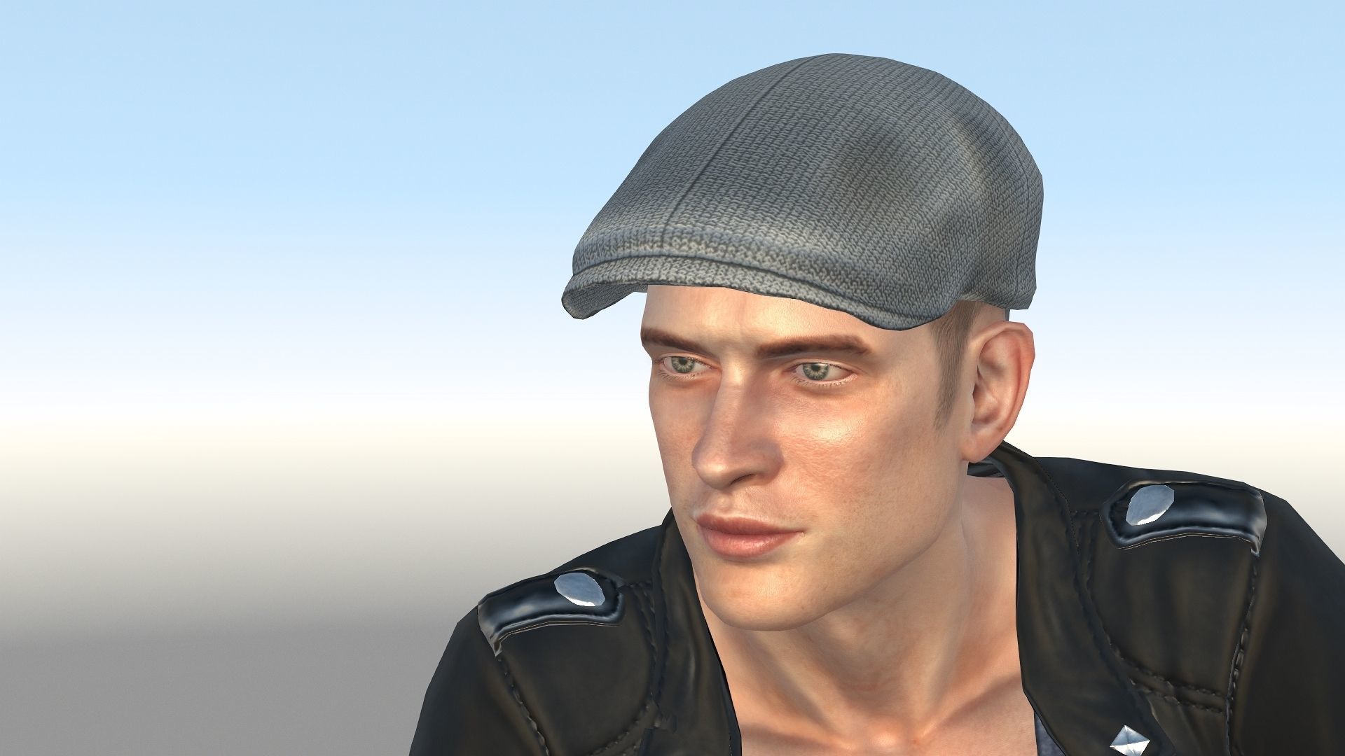 Chris Roald Low-poly 3D model_20