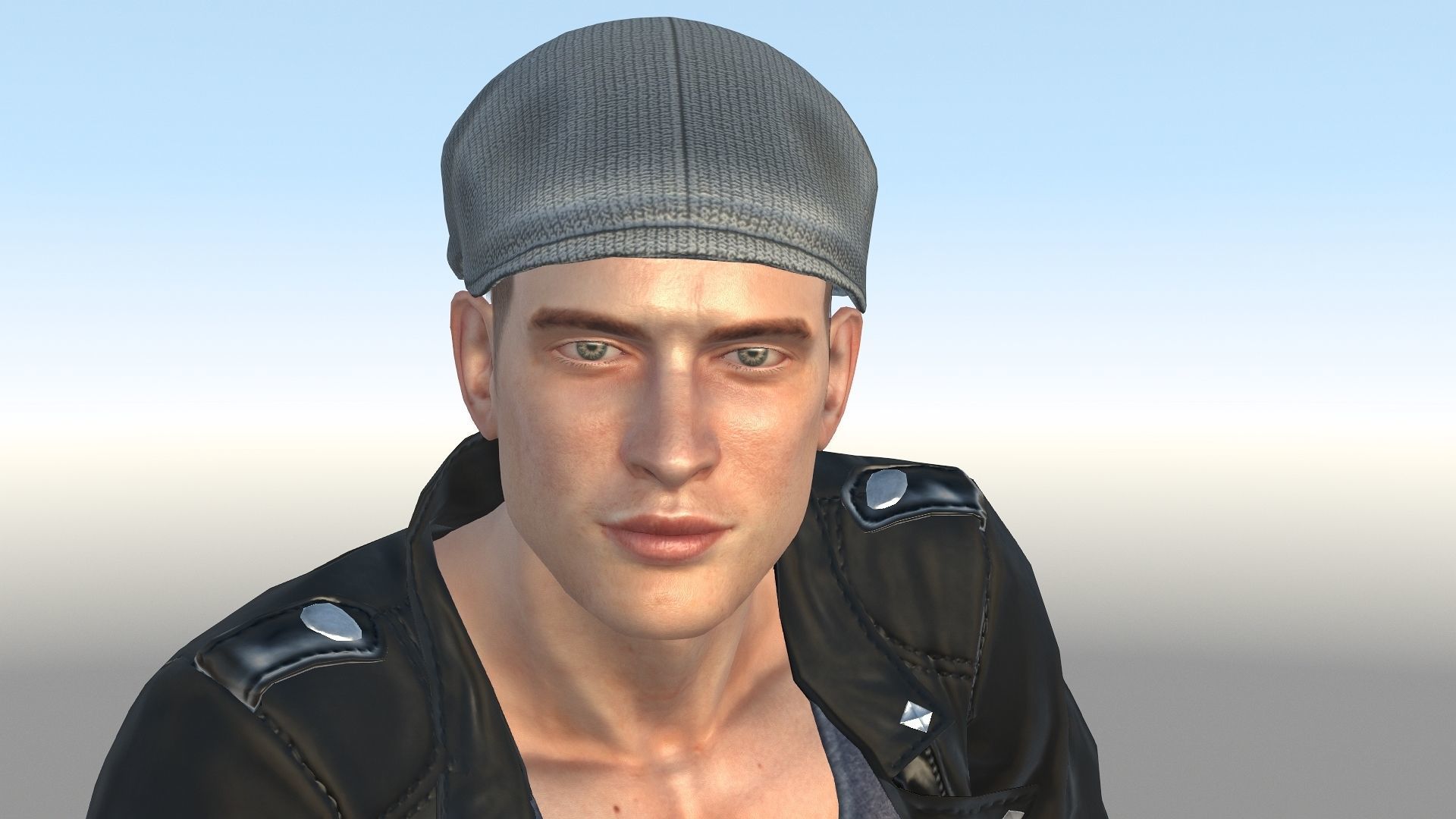 Chris Roald Low-poly 3D model_5