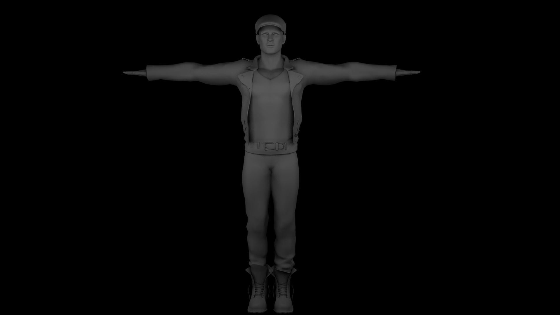 Chris Roald Low-poly 3D model_21