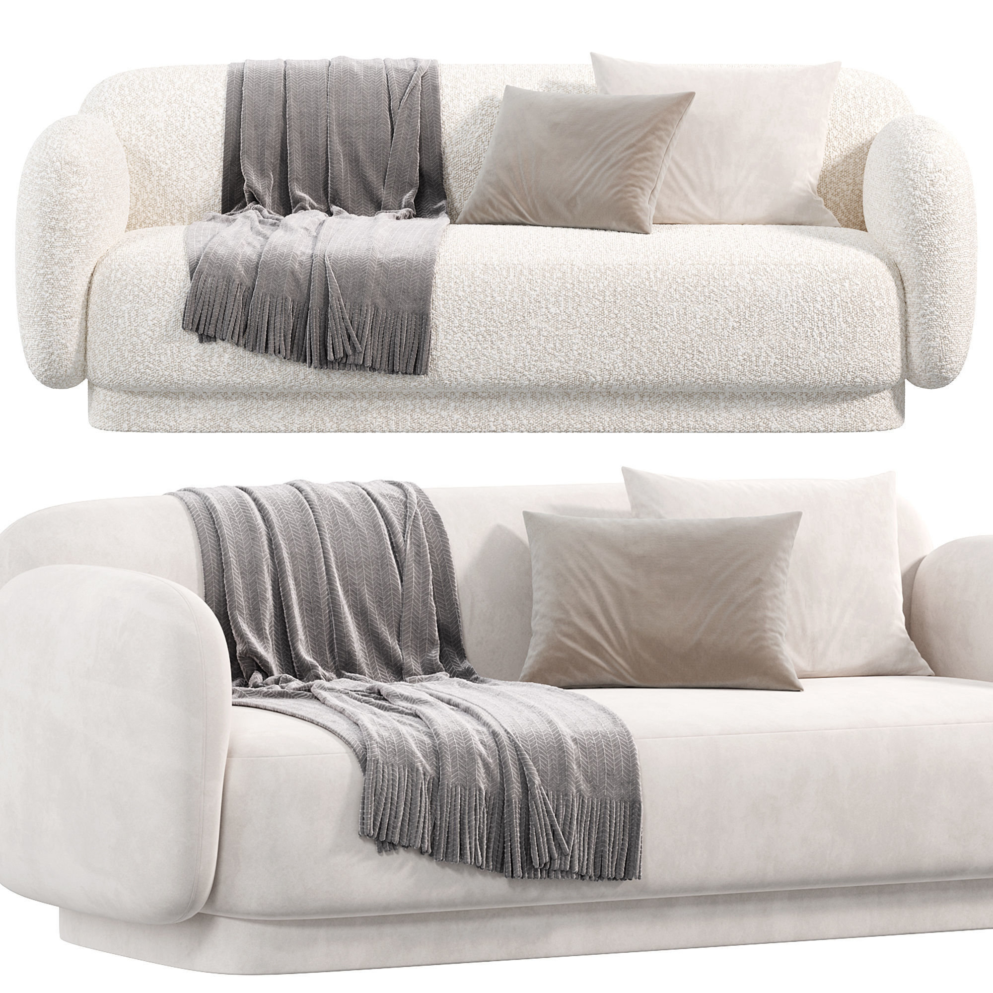 MAJOR TOM Sofa by Maison Dada 3D model_1