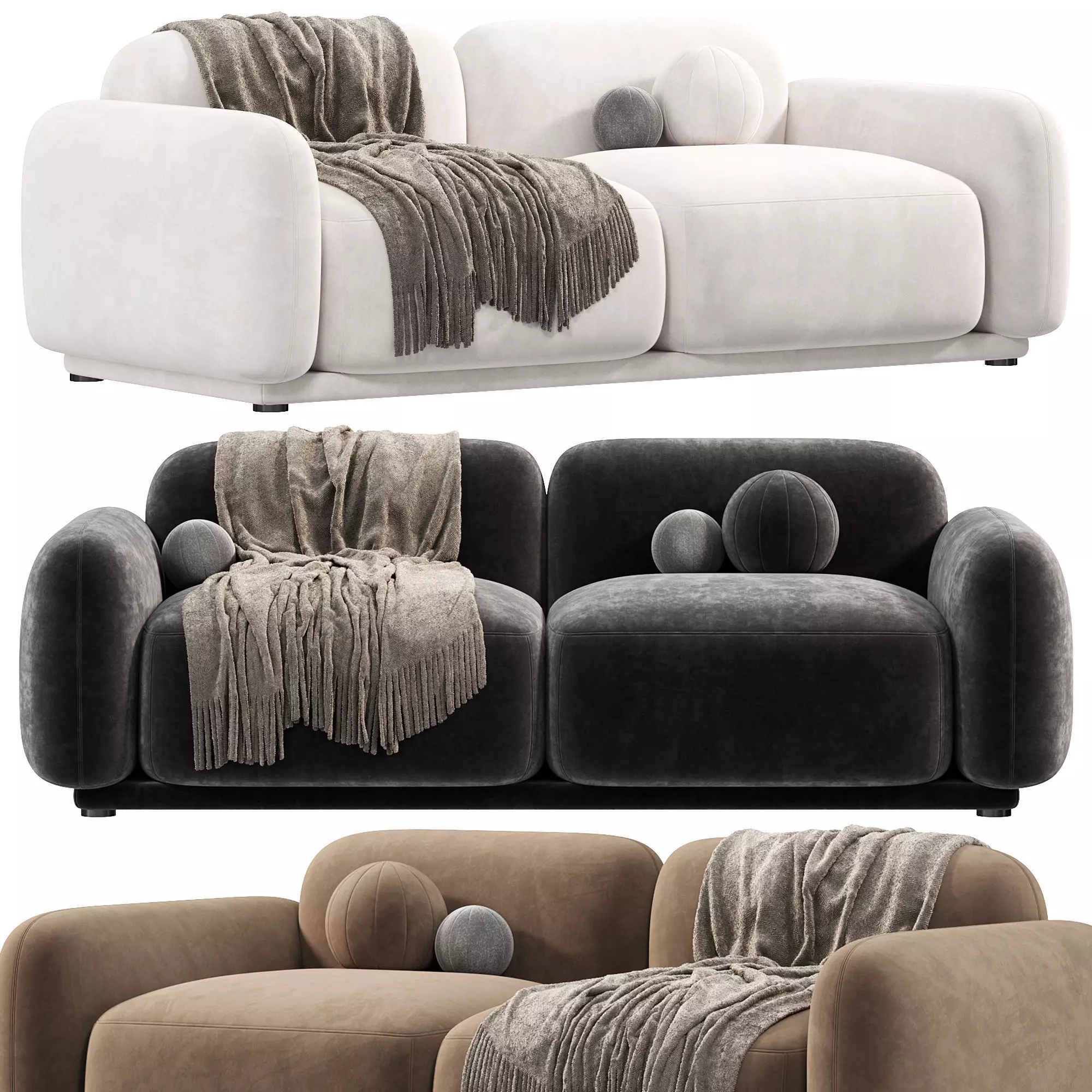 Mikka Sitzer Sofa by nvgallery 3D model_0