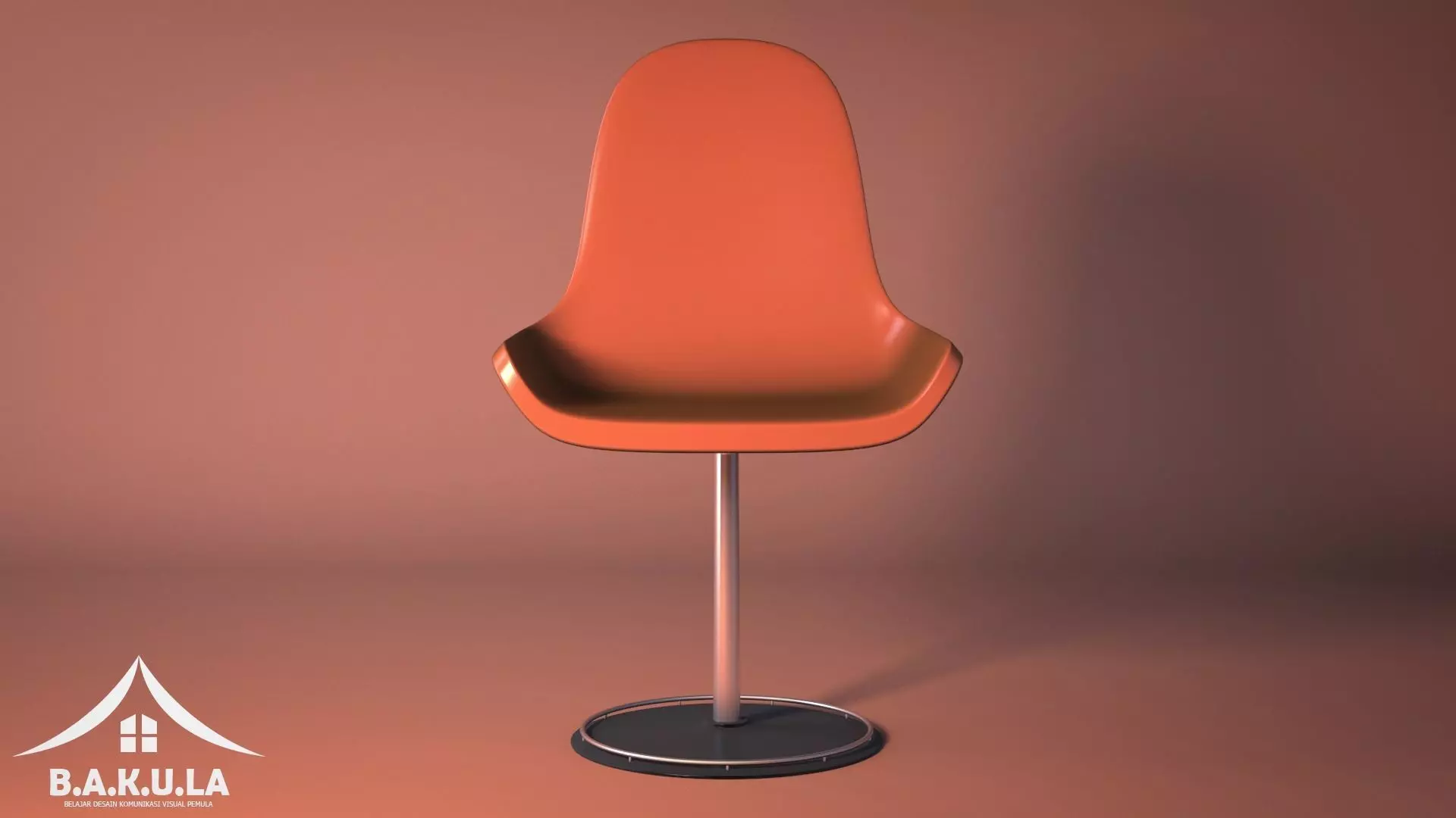 Minimalist Chair  3D model_0