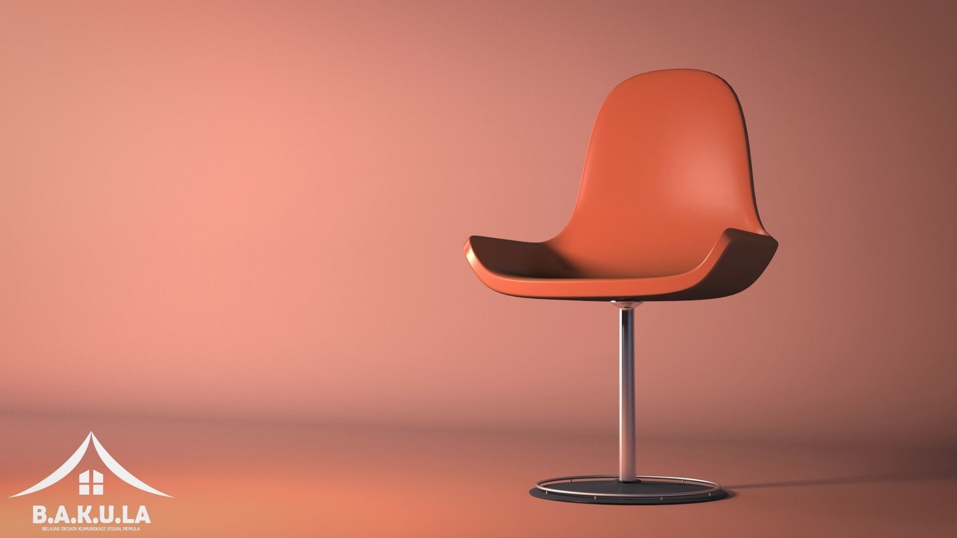 Minimalist Chair  3D model_1