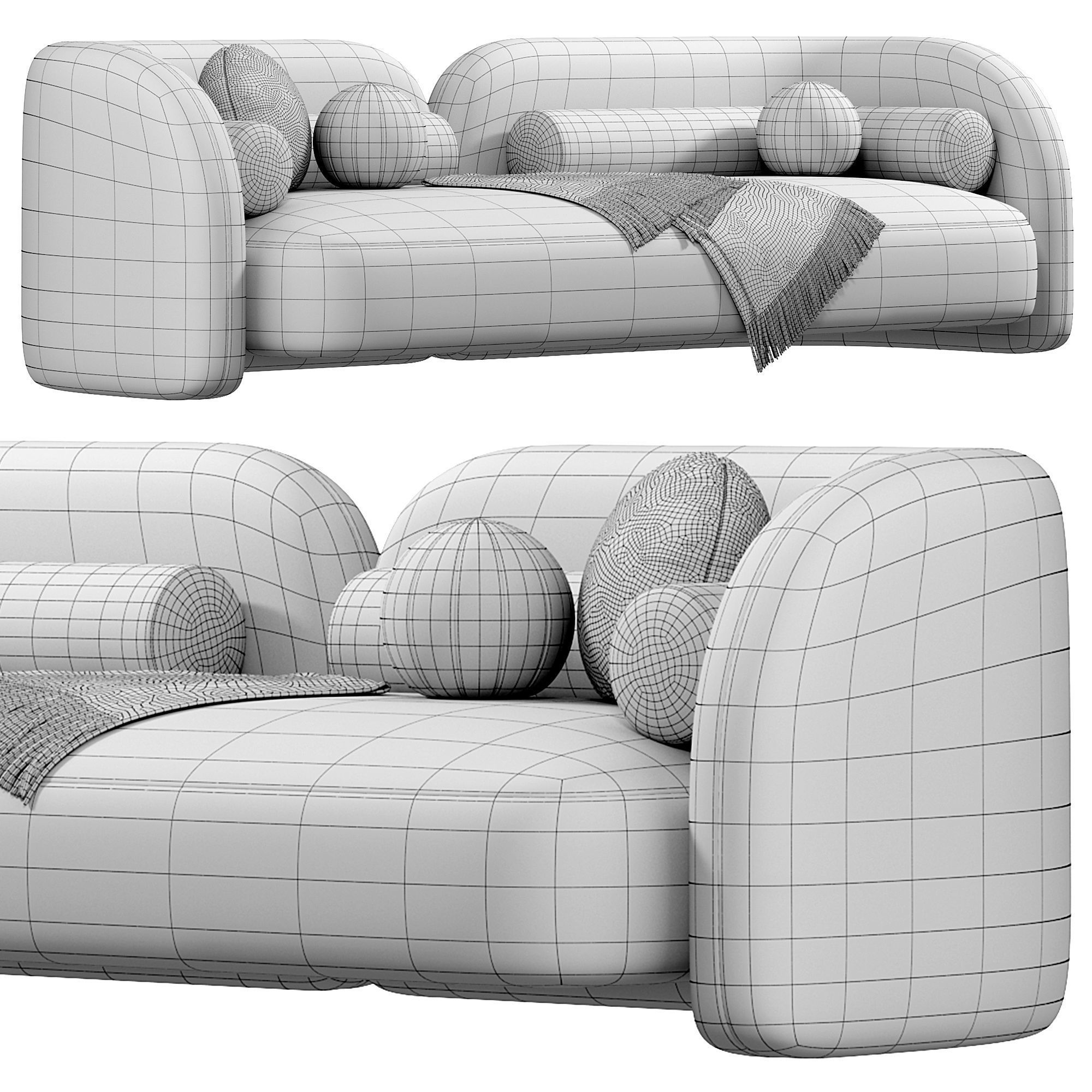 Nordic Sofa by Leader 1 3D model_3