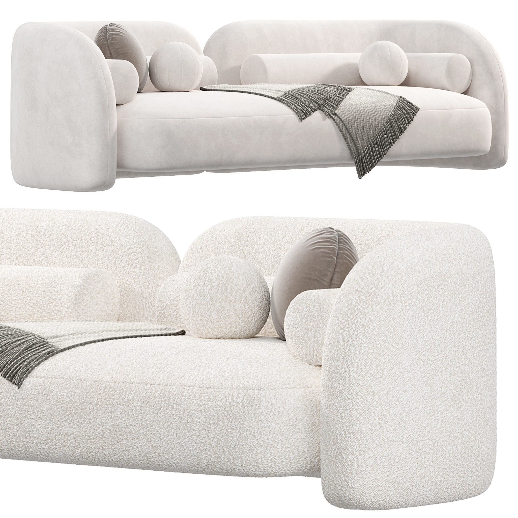 Nordic Sofa by Leader 1 3D model_1