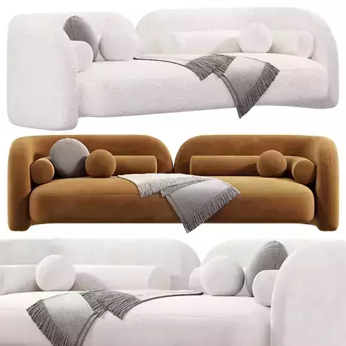 Nordic Sofa by Leader 1 3D model