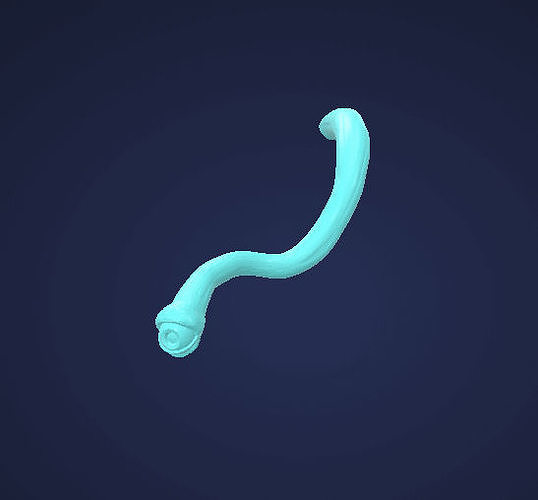 Eye 2 long Free 3D print model