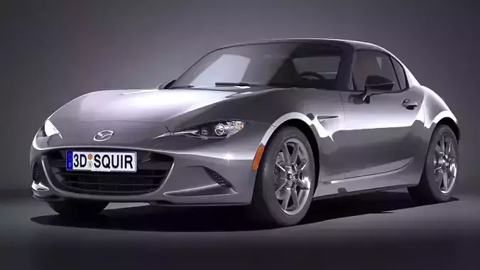  Mazda MX-5 RF 2017 3D model