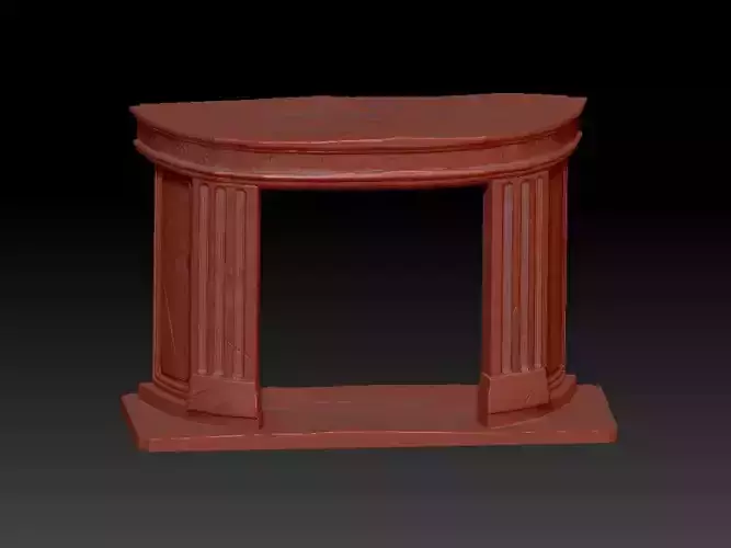 TRADITIONAL MANTEL 3D print model