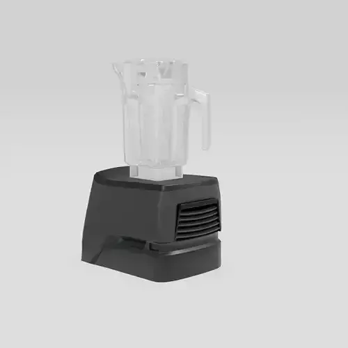 Ascent Blender A2500 Gray Low-poly 3D model