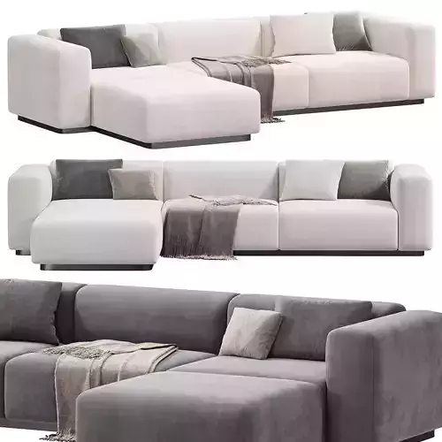 Soft Modular Sofa by Vitra