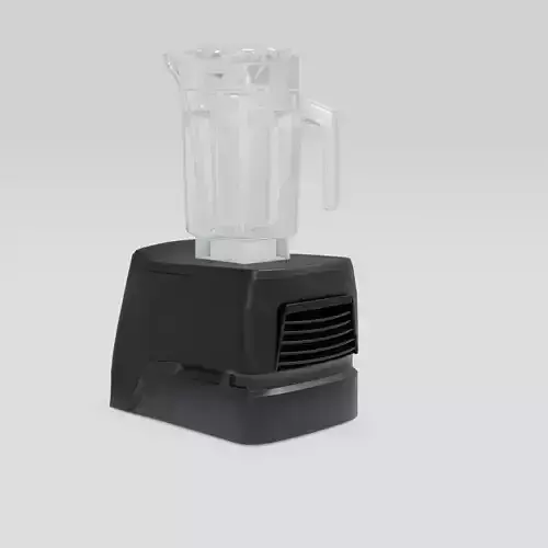 Ascent Blender A2300I Black Low-poly 3D model