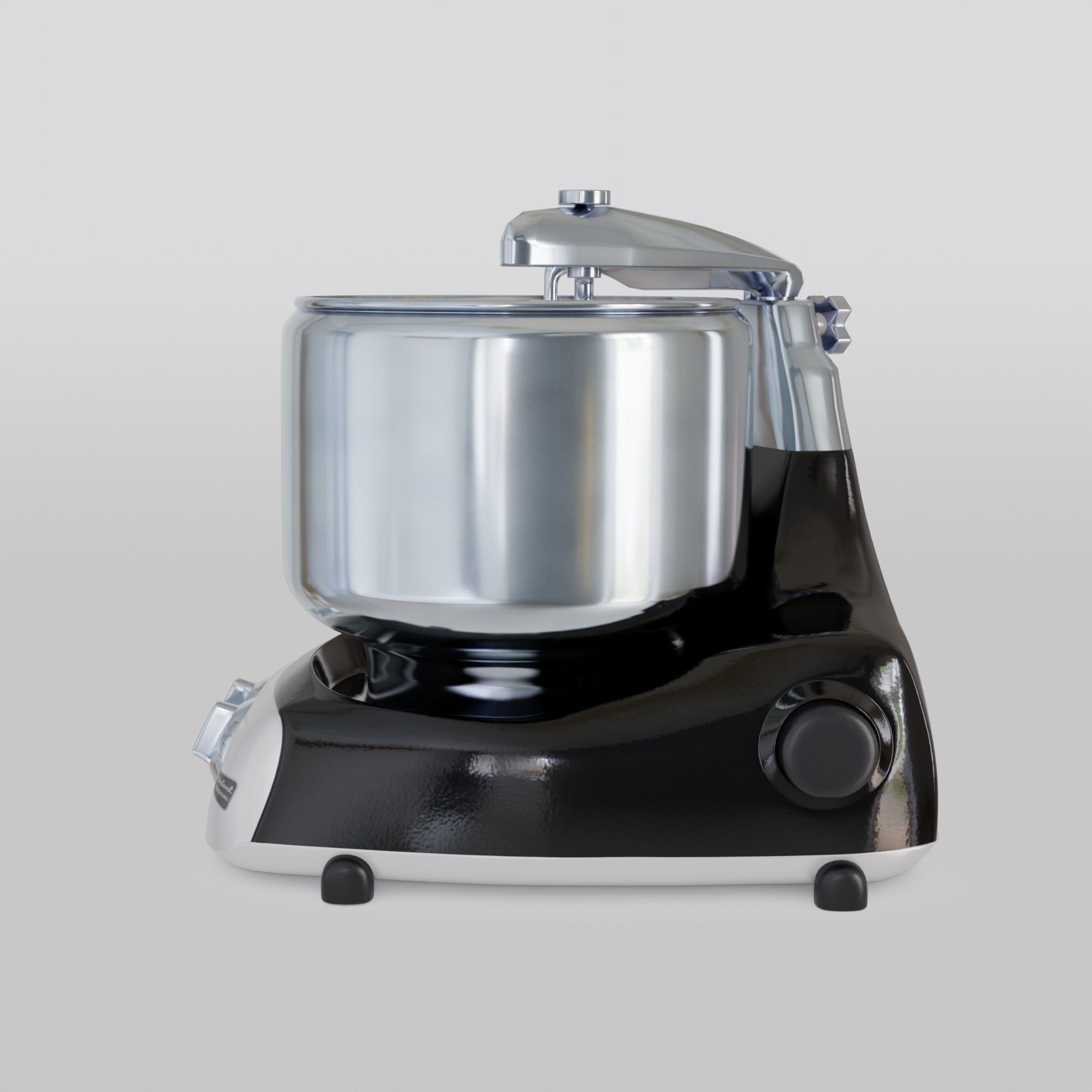 Assistent Original Stand Mixer Black Diamond Low-poly 3D model_1