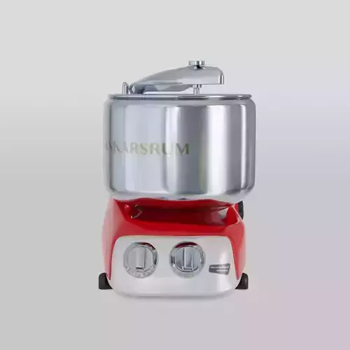 Assistent Original Stand Mixer Red Low-poly 3D model