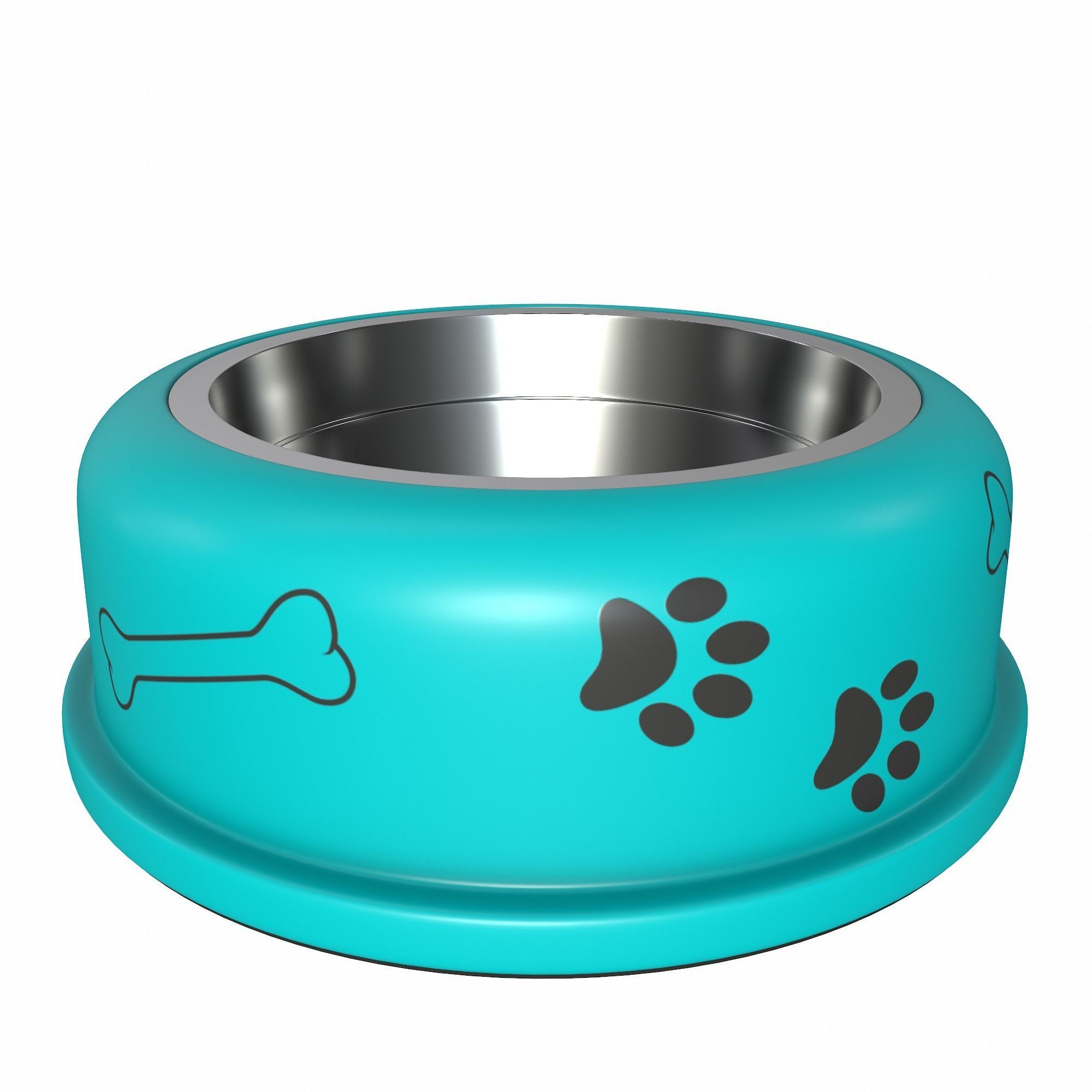 Dog bowl 3D model_18