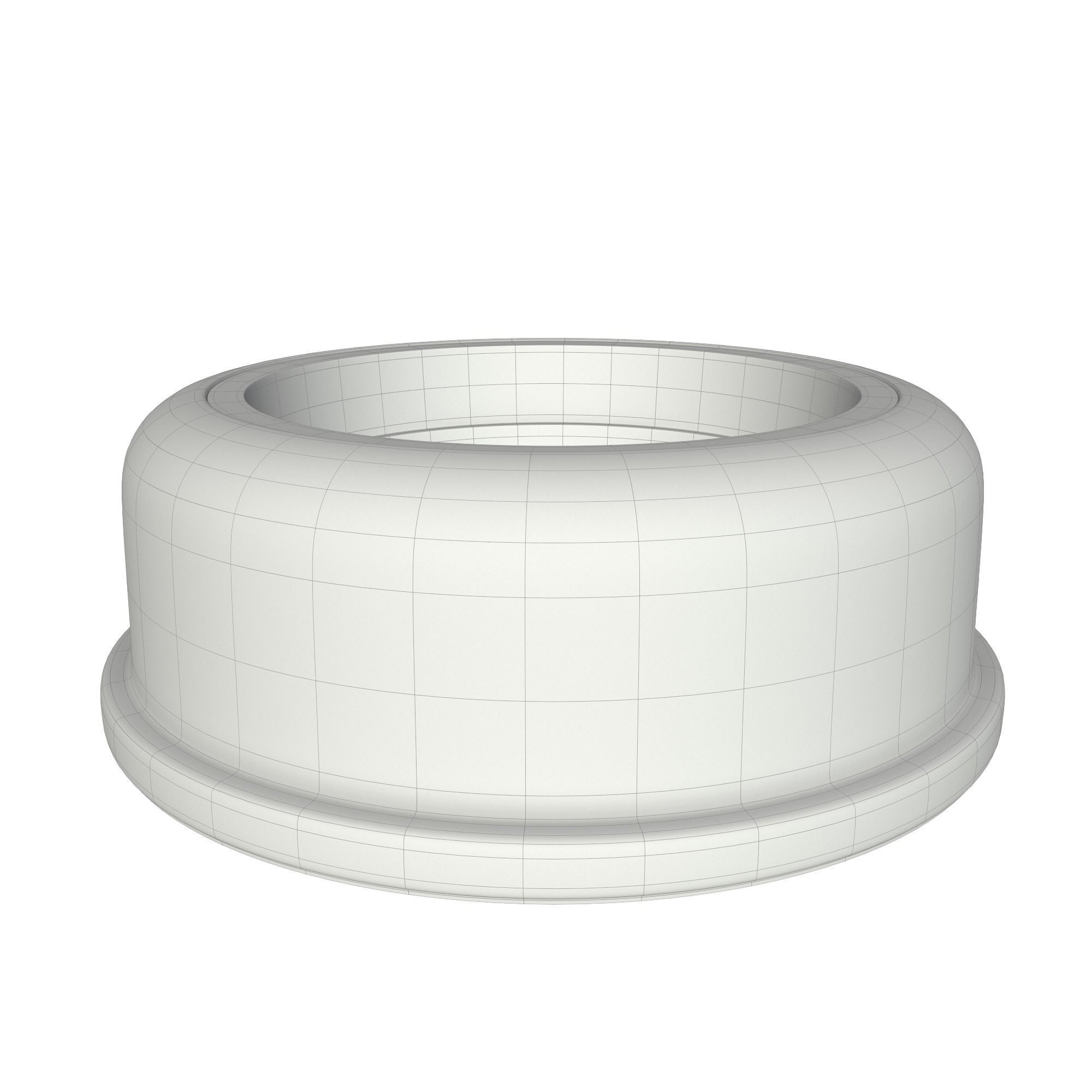 Dog bowl 3D model_26