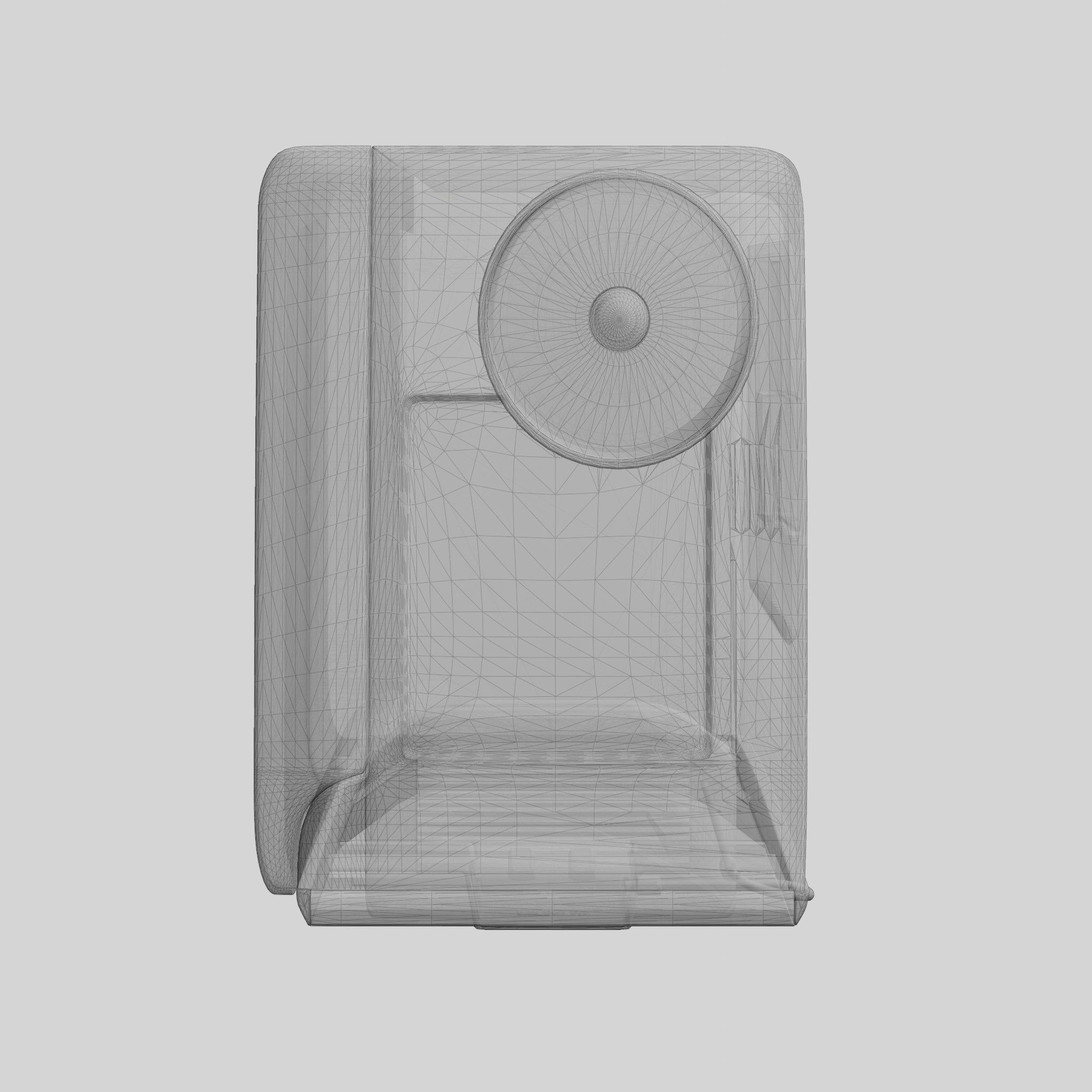 Fully Automatic Espresso-Coffee Machine EQ6 PLUS S700 Dark Inox Low-poly 3D model_9