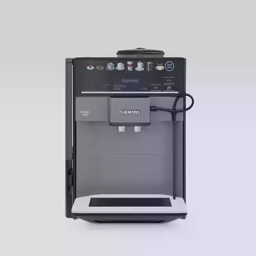 Fully Automatic Espresso-Coffee Machine EQ6 PLUS S700 Dark Inox Low-poly 3D model