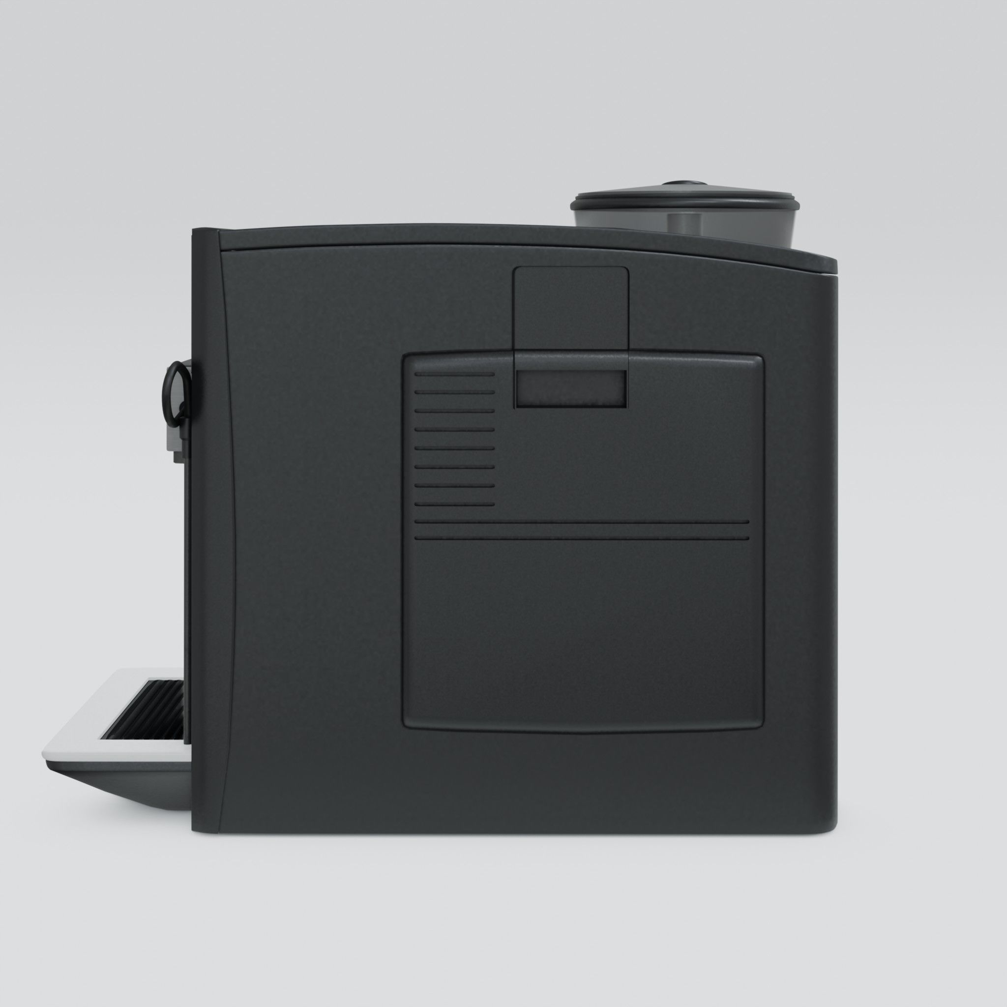 Fully Automatic Espresso-Coffee Machine EQ6 PLUS S700 Dark Inox Low-poly 3D model_1