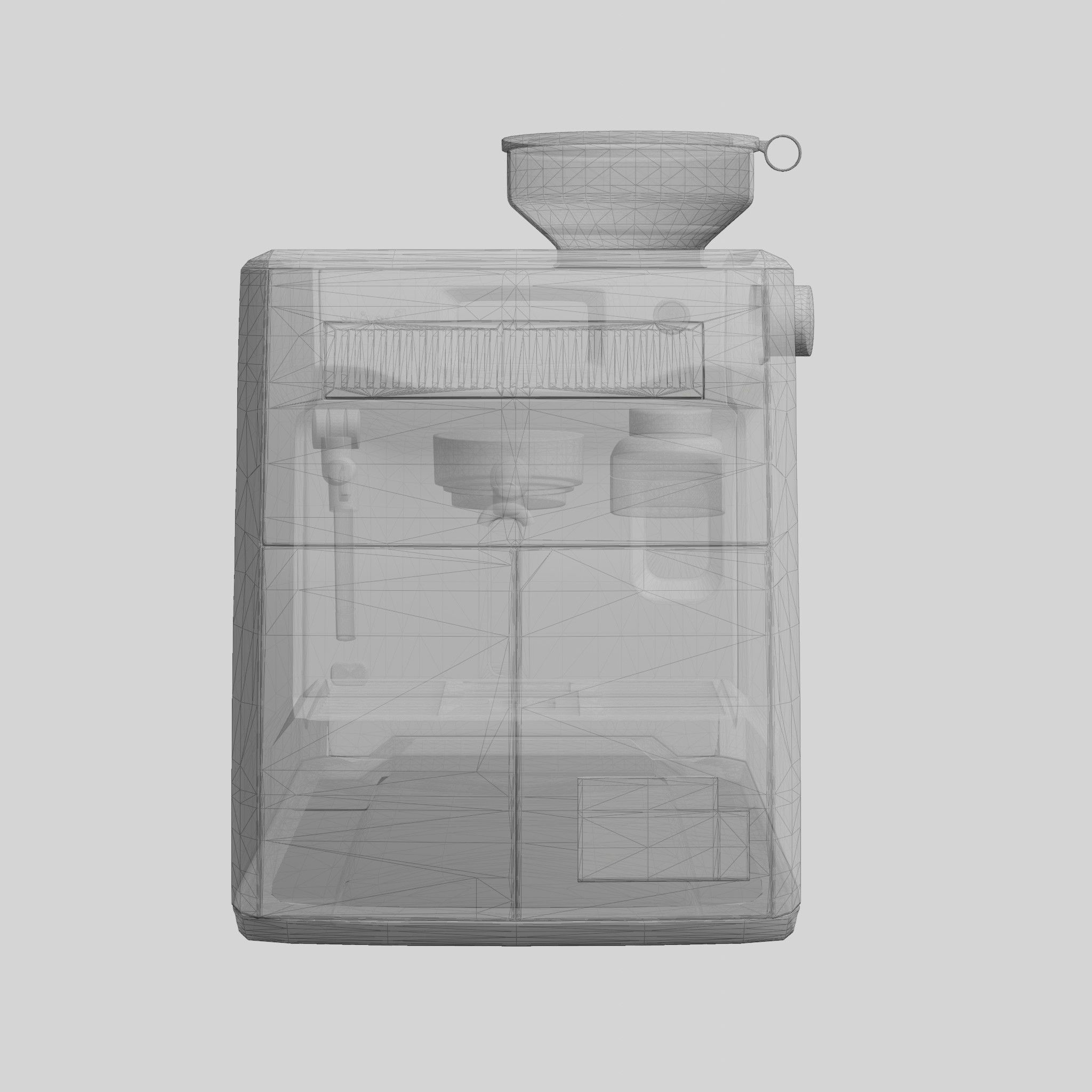 Oracle Touch Espresso Machine Low-poly 3D model_5