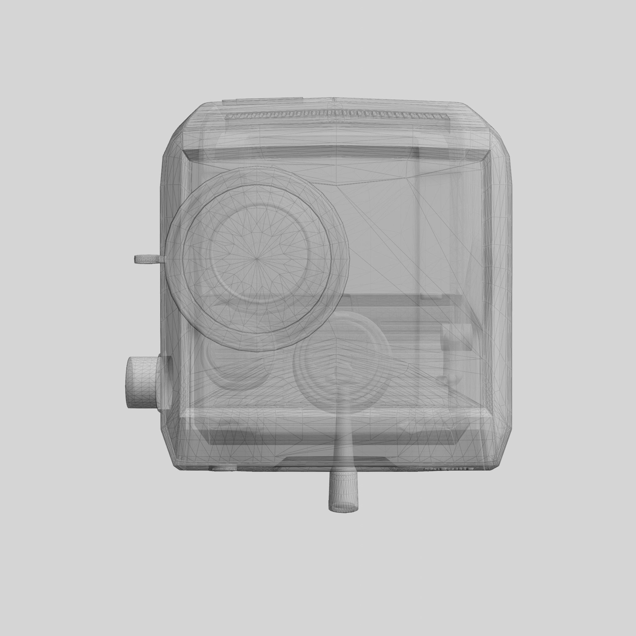 Oracle Touch Espresso Machine Low-poly 3D model_9