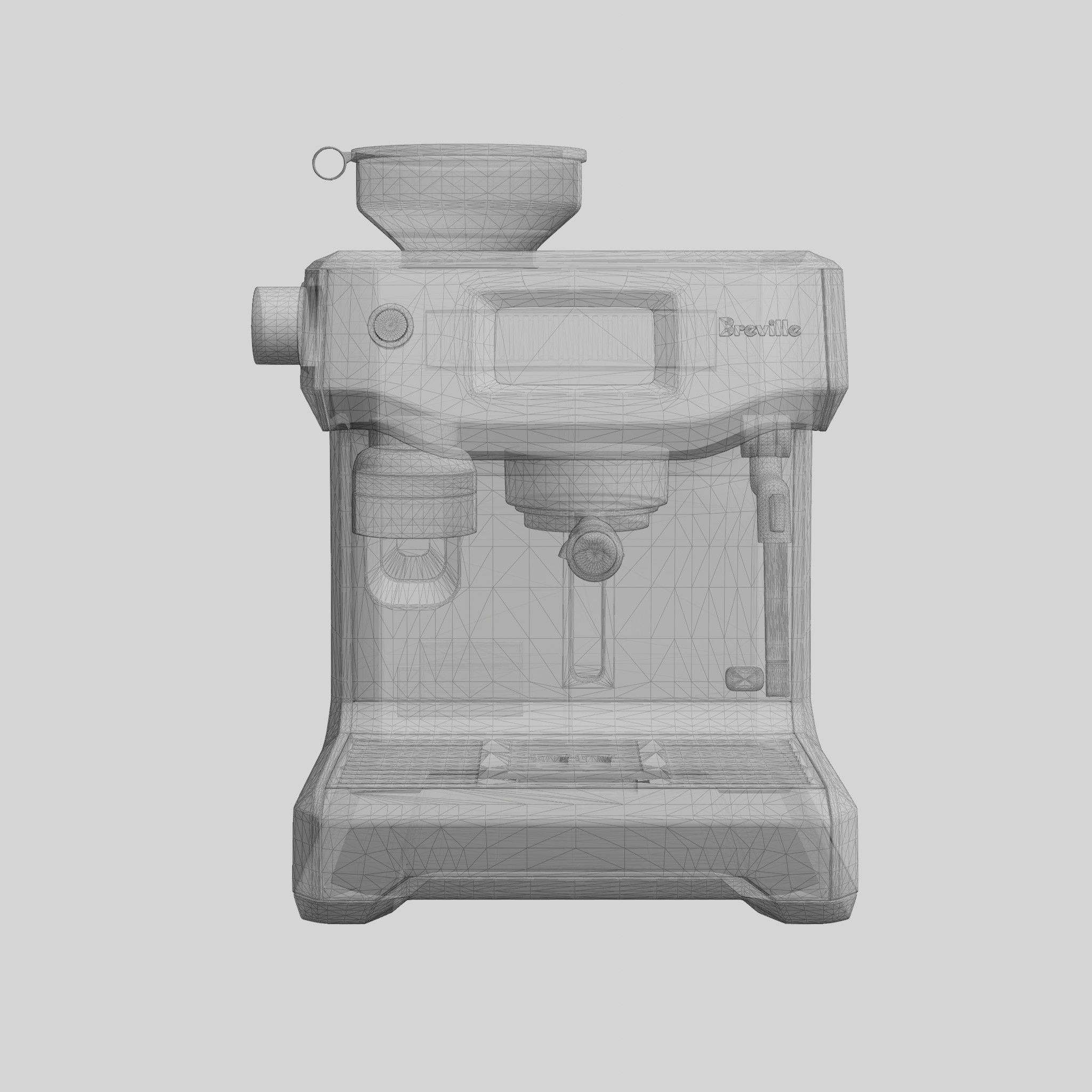 Oracle Touch Espresso Machine Low-poly 3D model_8