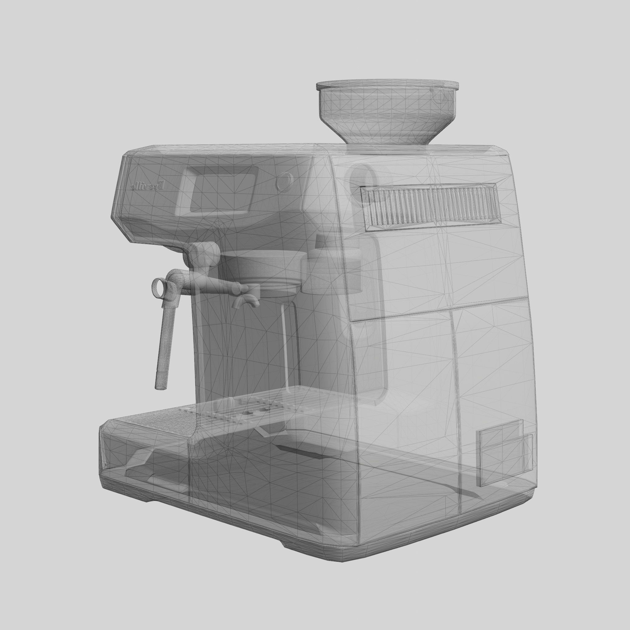 Oracle Touch Espresso Machine Low-poly 3D model_6