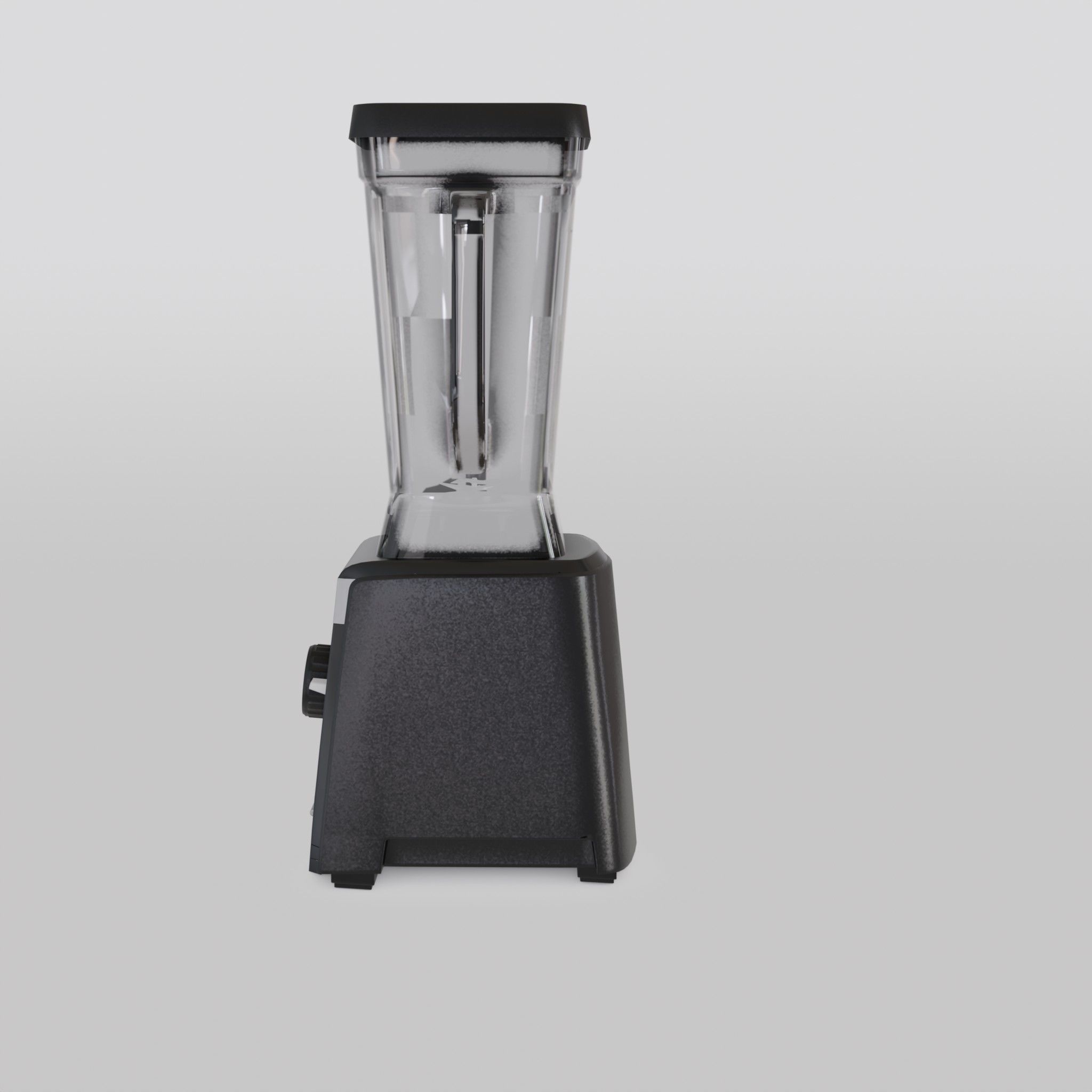 VitaBoost High-Speed Blender 1600 W Black Low-poly 3D model_2