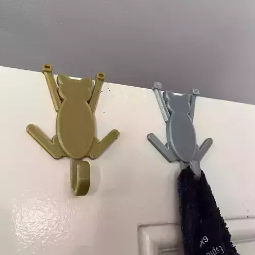 Kitten Door Hook Free 3D print model