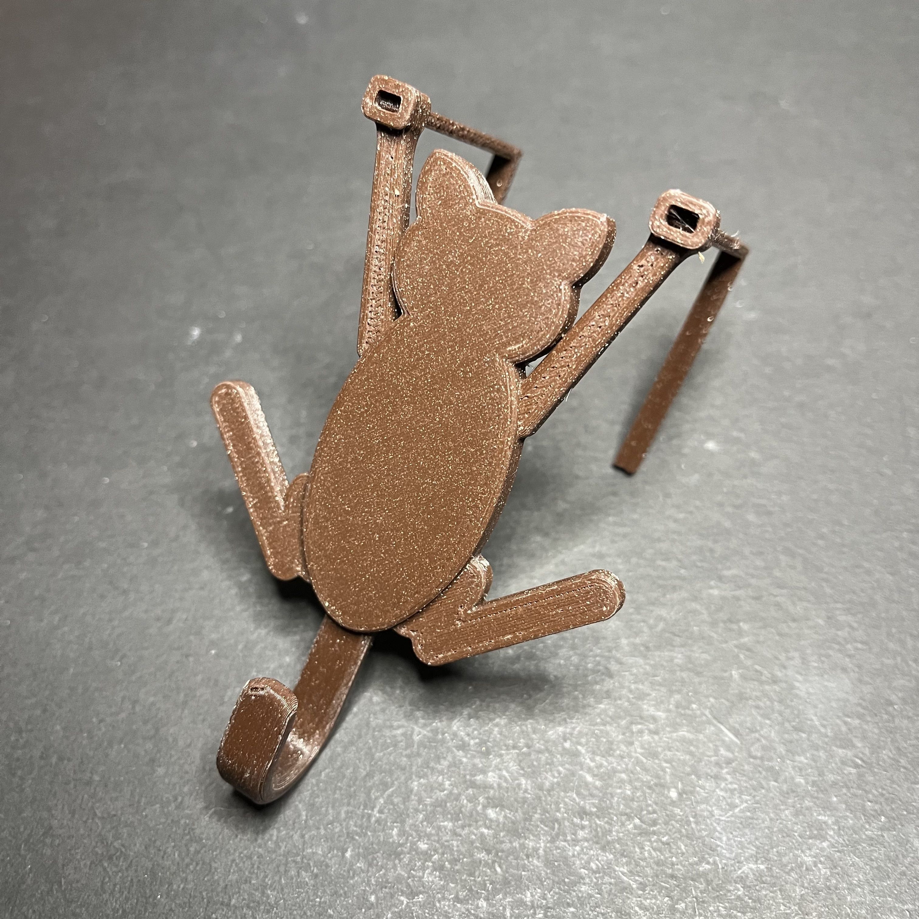 Kitten Door Hook Free 3D print model_5