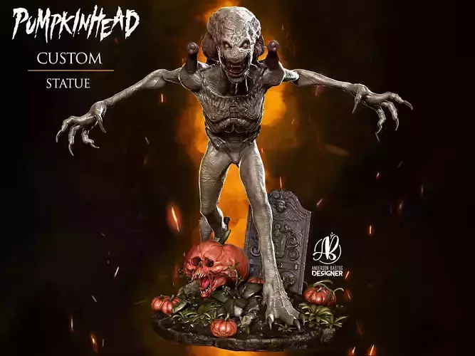 PumpkinHead 3D print model
