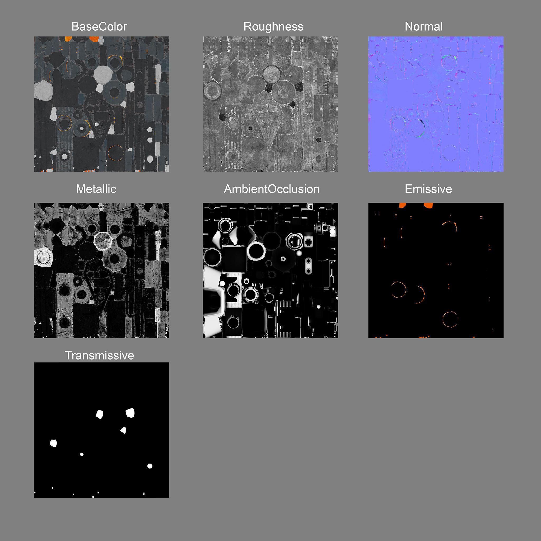 Surveillance Drone 3D model_6