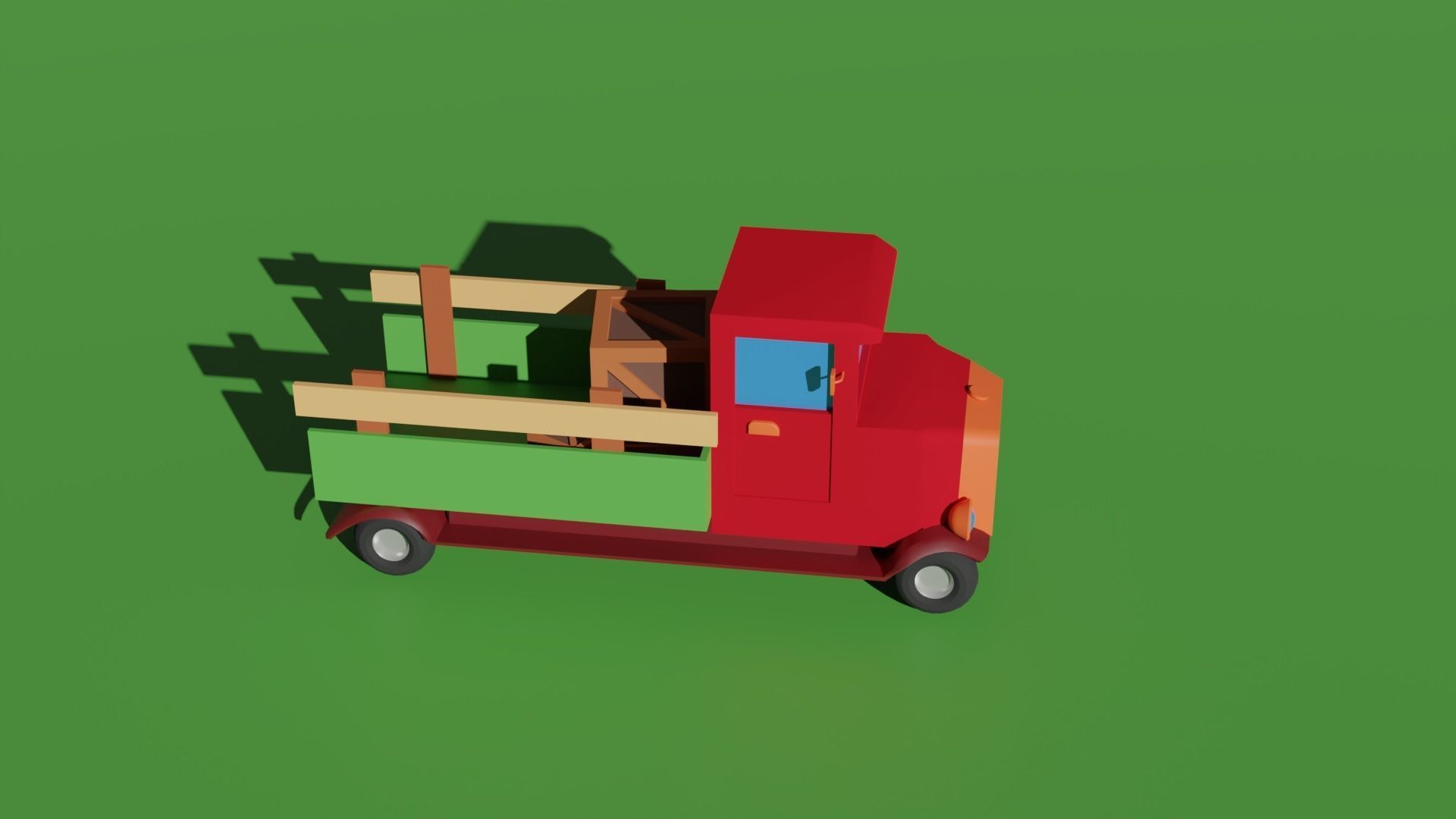 Low Poly Farm Package Low-poly 3D model_19