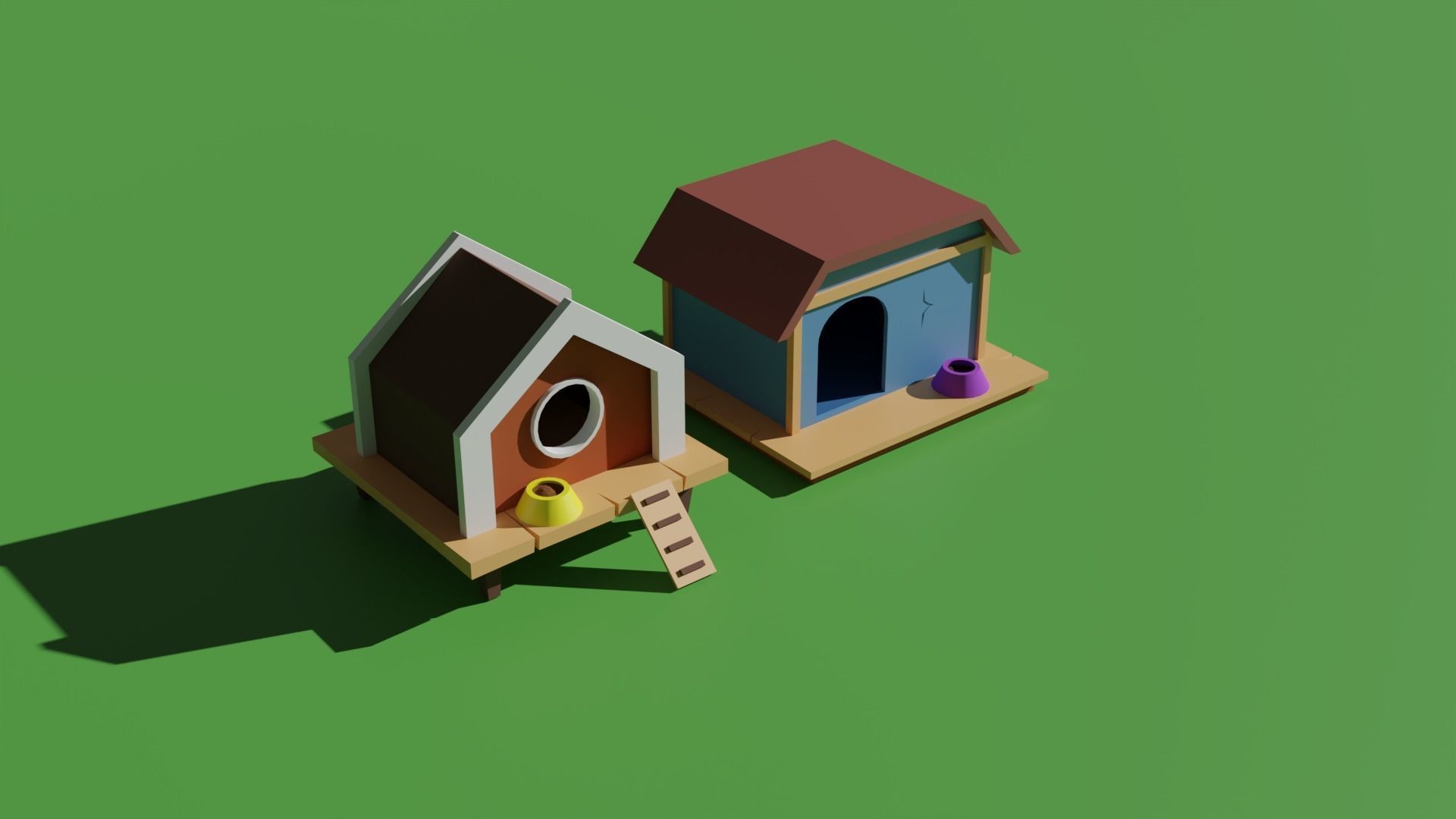 Low Poly Farm Package Low-poly 3D model_27