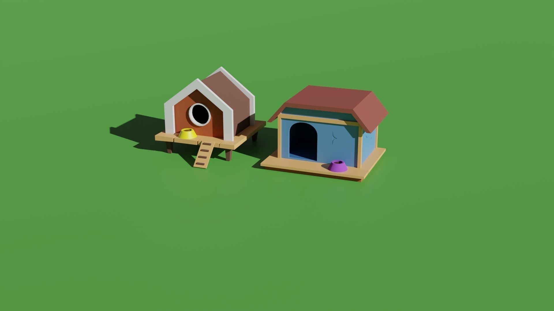 Low Poly Farm Package Low-poly 3D model_26
