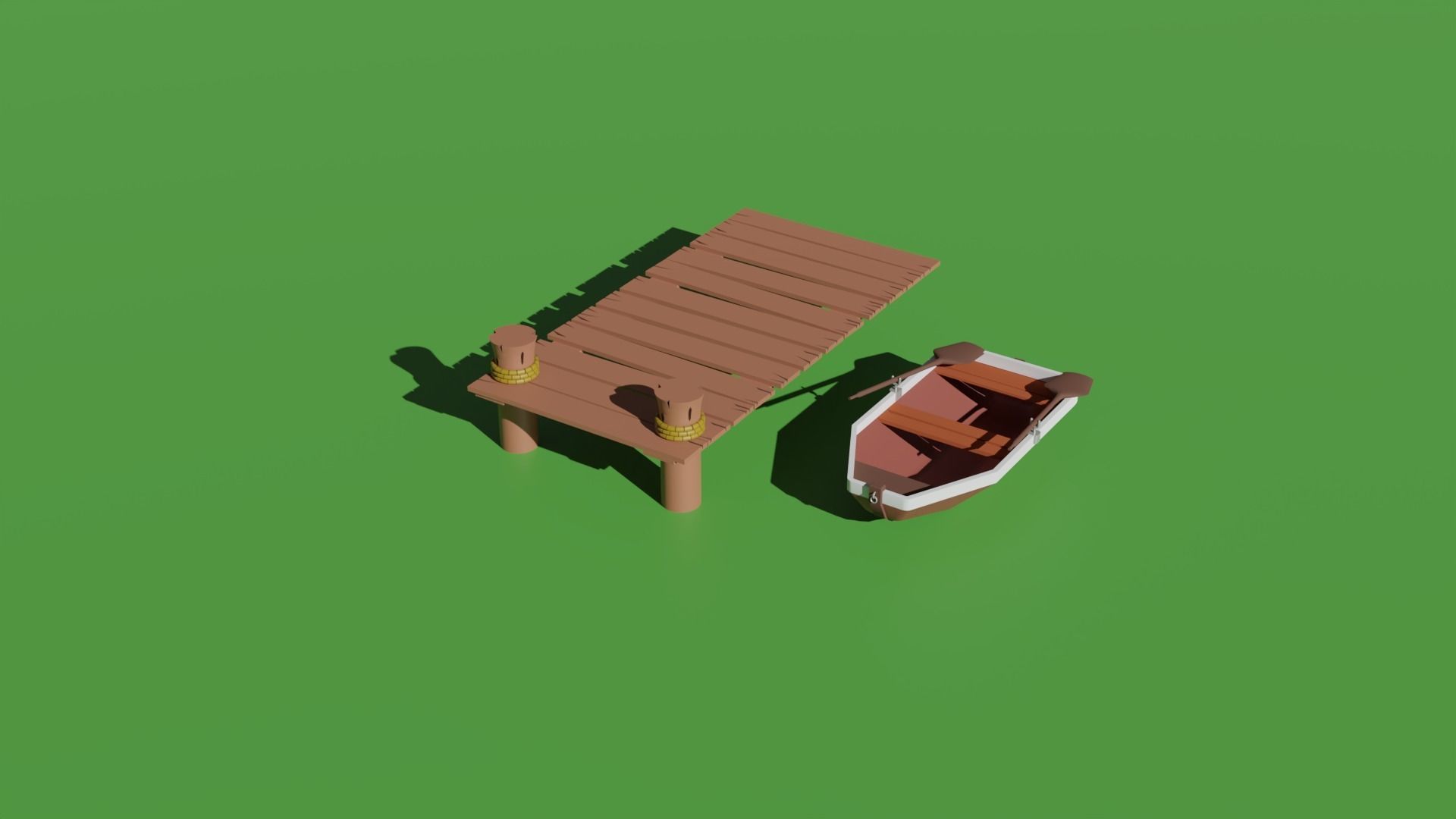 Low Poly Farm Package Low-poly 3D model_24