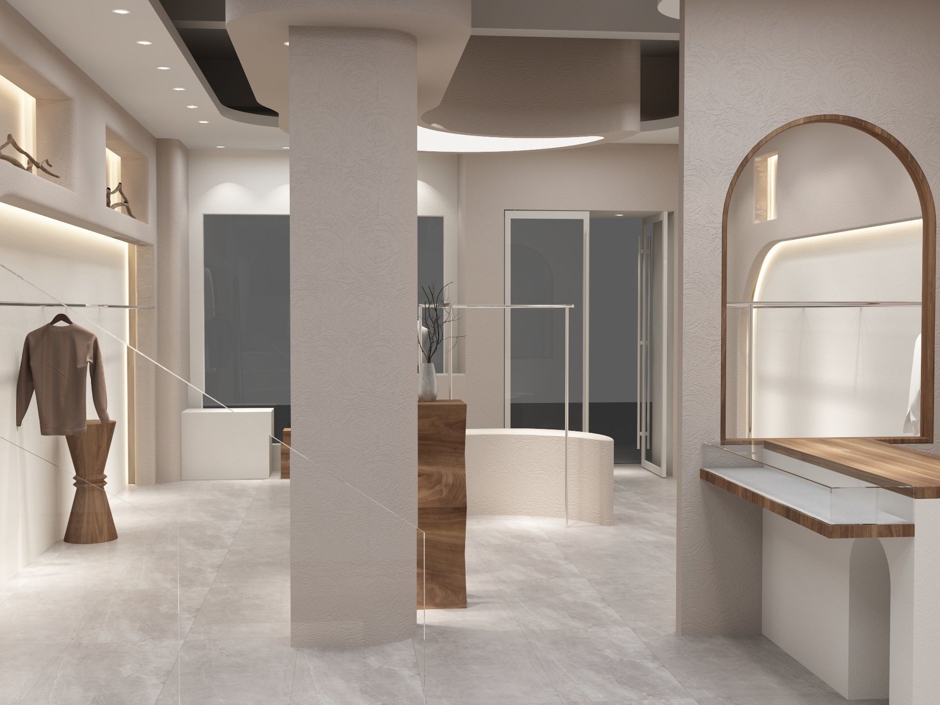 Clothing Shop 1 3D model_2