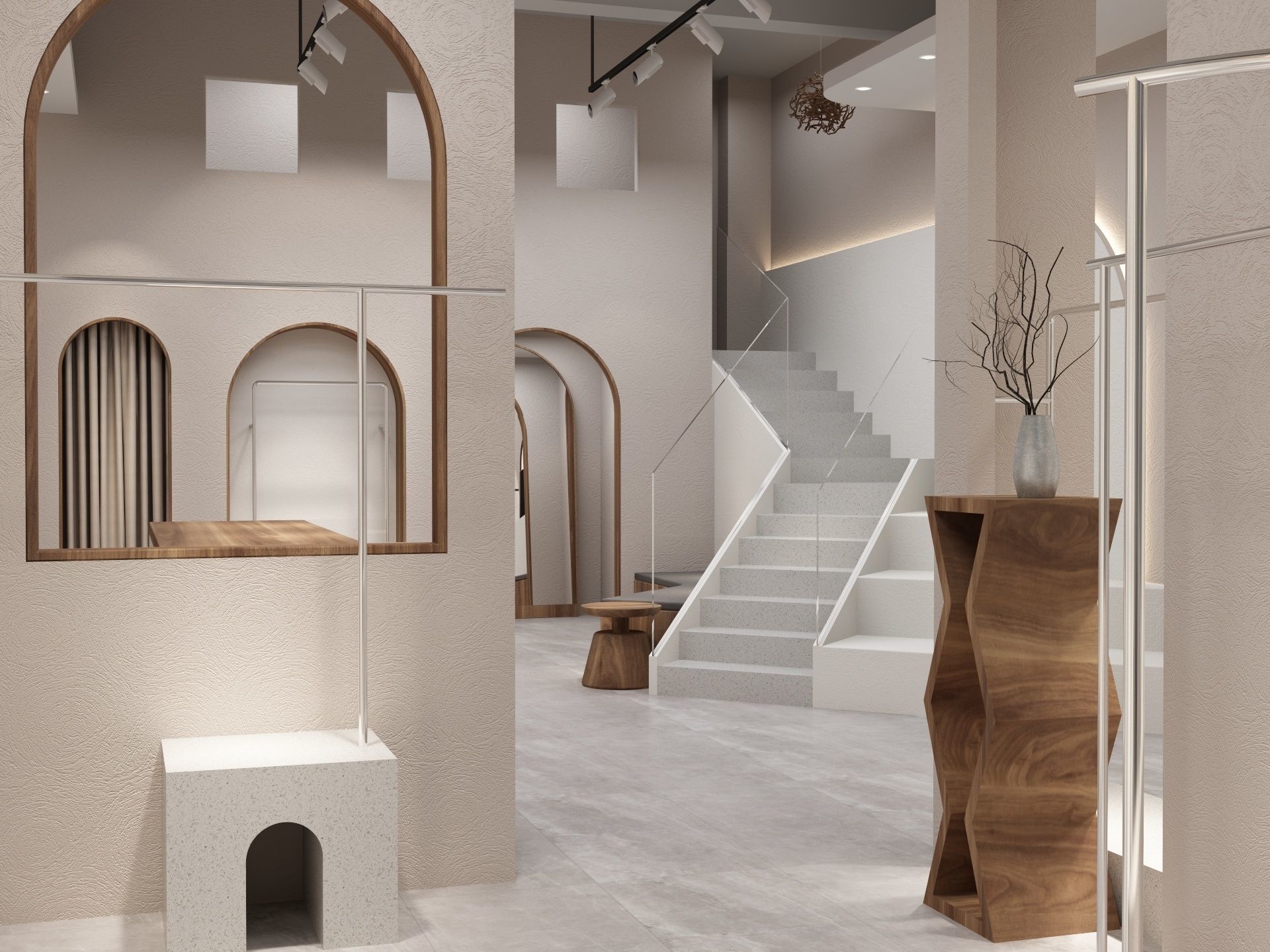 Clothing Shop 1 3D model_5